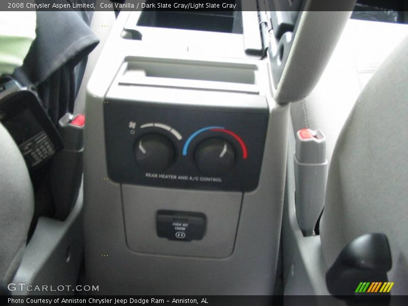 Cool Vanilla / Dark Slate Gray/Light Slate Gray 2008 Chrysler Aspen Limited