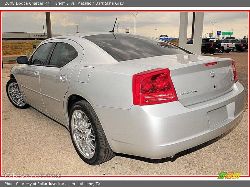 Bright Silver Metallic / Dark Slate Gray 2008 Dodge Charger R/T