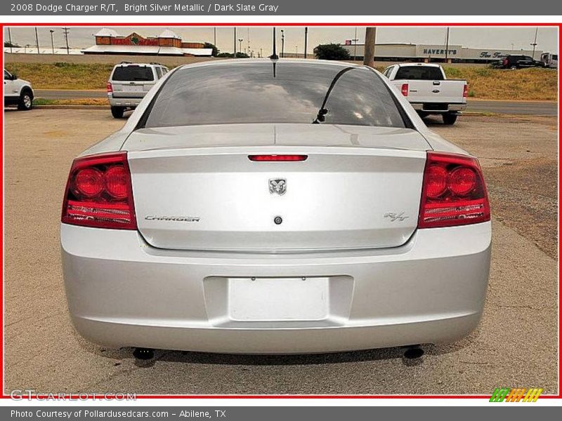 Bright Silver Metallic / Dark Slate Gray 2008 Dodge Charger R/T