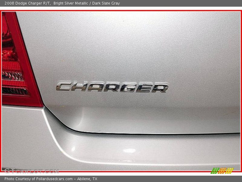 Bright Silver Metallic / Dark Slate Gray 2008 Dodge Charger R/T
