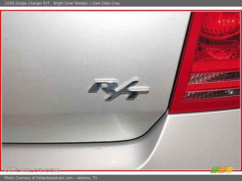 Bright Silver Metallic / Dark Slate Gray 2008 Dodge Charger R/T