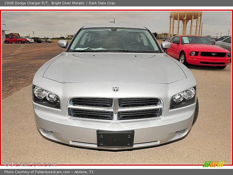 Bright Silver Metallic / Dark Slate Gray 2008 Dodge Charger R/T