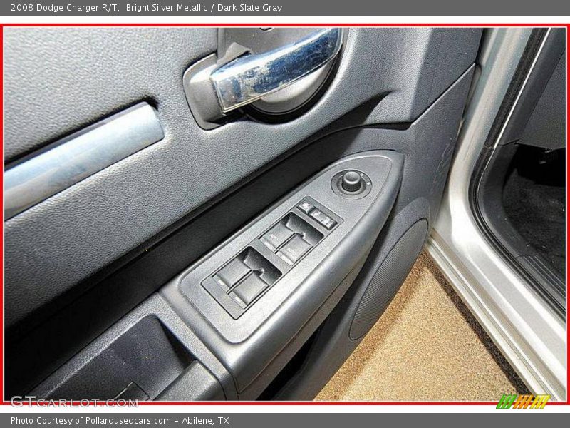 Bright Silver Metallic / Dark Slate Gray 2008 Dodge Charger R/T