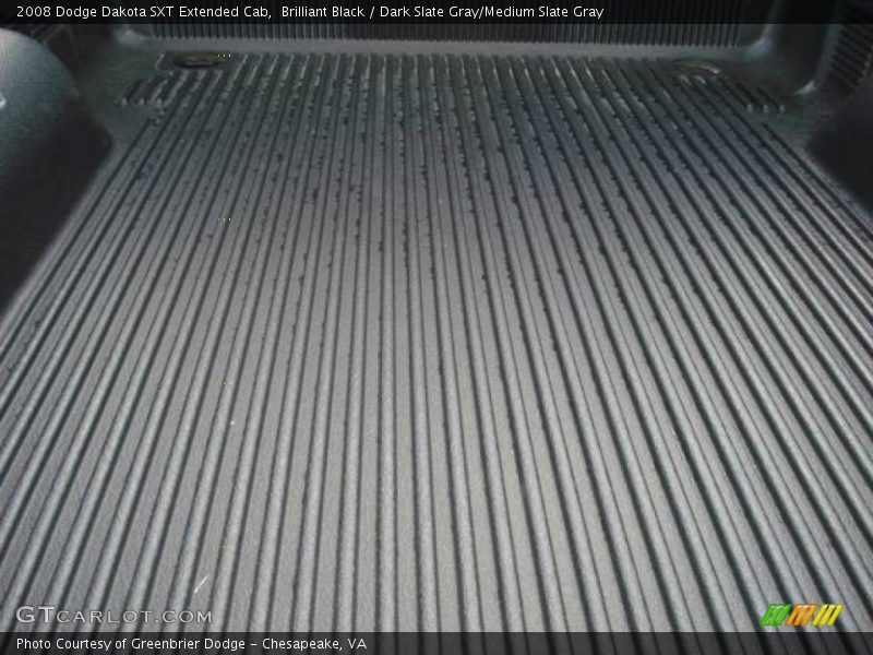 Brilliant Black / Dark Slate Gray/Medium Slate Gray 2008 Dodge Dakota SXT Extended Cab