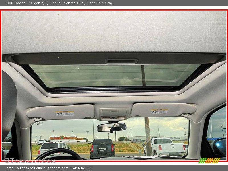 Bright Silver Metallic / Dark Slate Gray 2008 Dodge Charger R/T