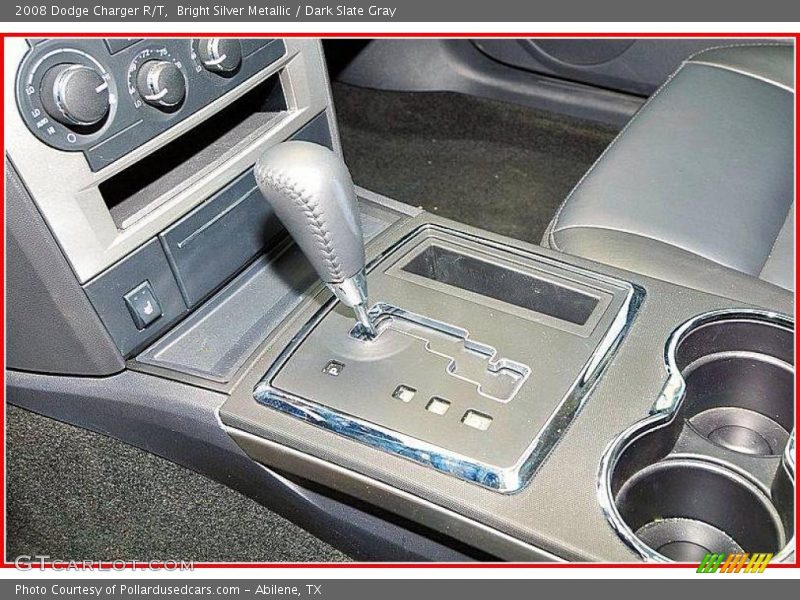Bright Silver Metallic / Dark Slate Gray 2008 Dodge Charger R/T