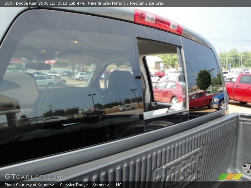 Mineral Gray Metallic / Medium Slate Gray 2007 Dodge Ram 3500 SLT Quad Cab 4x4