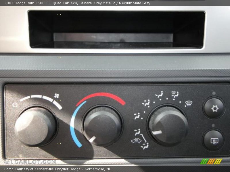 Mineral Gray Metallic / Medium Slate Gray 2007 Dodge Ram 3500 SLT Quad Cab 4x4