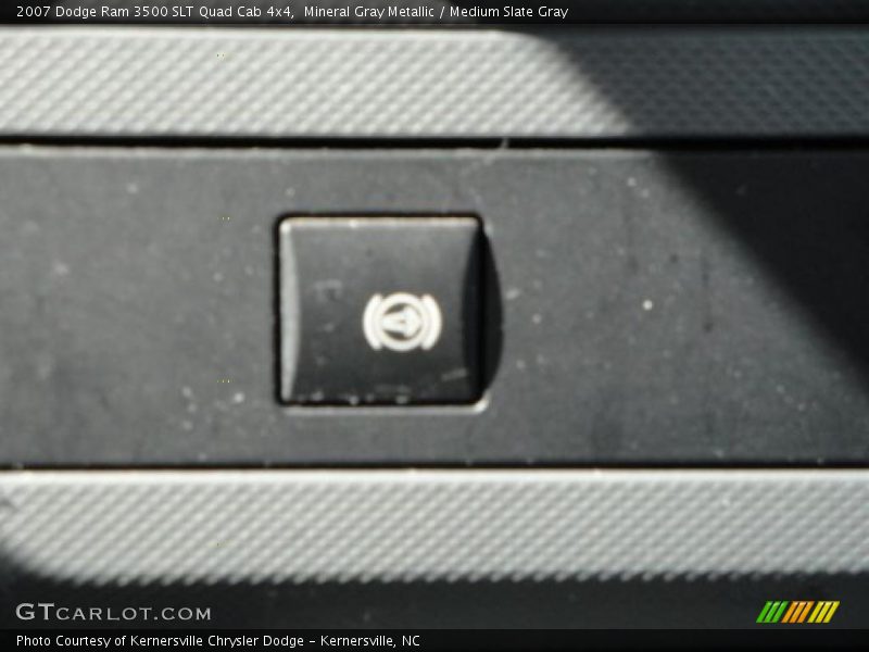 Mineral Gray Metallic / Medium Slate Gray 2007 Dodge Ram 3500 SLT Quad Cab 4x4