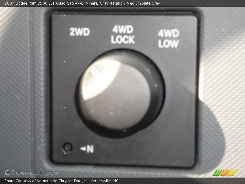 Mineral Gray Metallic / Medium Slate Gray 2007 Dodge Ram 3500 SLT Quad Cab 4x4