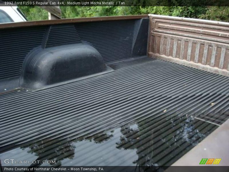 Medium Light Mocha Metallic / Tan 1992 Ford F150 S Regular Cab 4x4