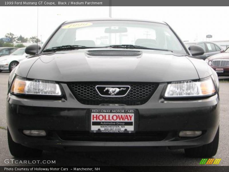 Black / Medium Parchment 1999 Ford Mustang GT Coupe