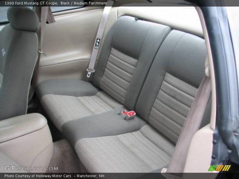 Black / Medium Parchment 1999 Ford Mustang GT Coupe