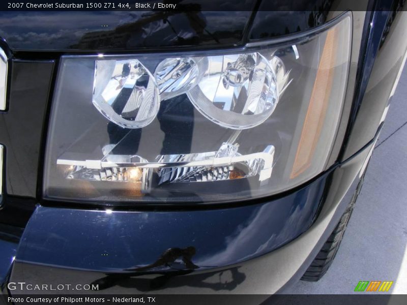 Black / Ebony 2007 Chevrolet Suburban 1500 Z71 4x4