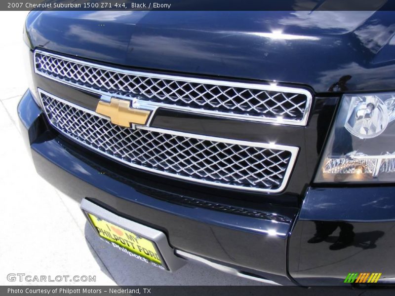Black / Ebony 2007 Chevrolet Suburban 1500 Z71 4x4