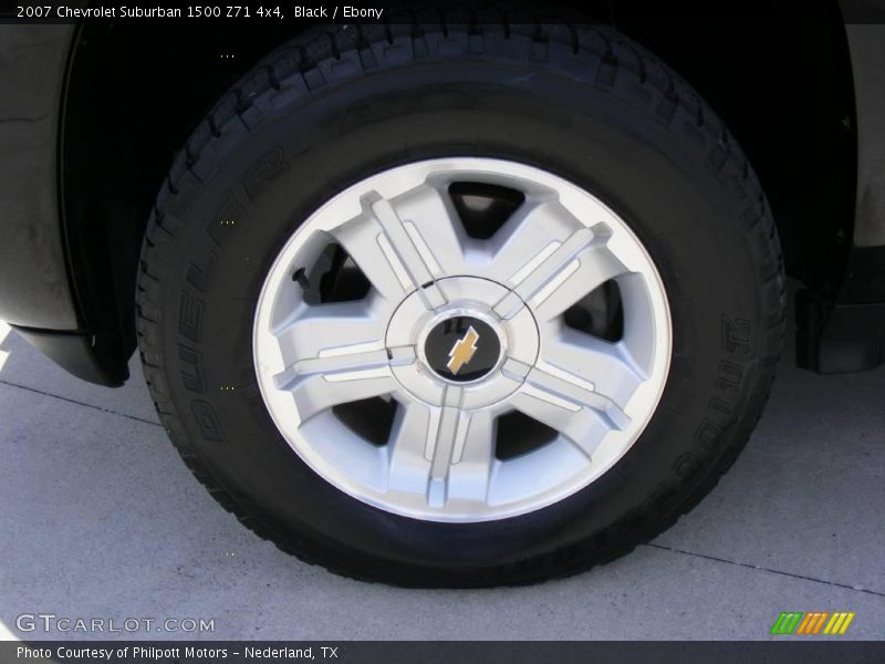Black / Ebony 2007 Chevrolet Suburban 1500 Z71 4x4