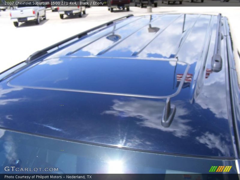 Black / Ebony 2007 Chevrolet Suburban 1500 Z71 4x4