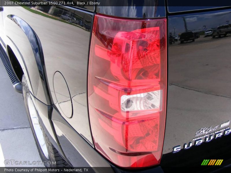 Black / Ebony 2007 Chevrolet Suburban 1500 Z71 4x4