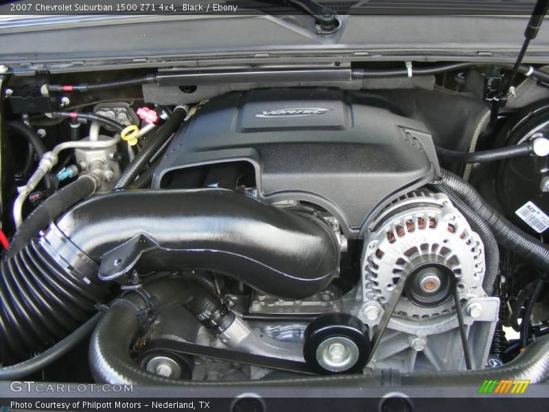 Black / Ebony 2007 Chevrolet Suburban 1500 Z71 4x4