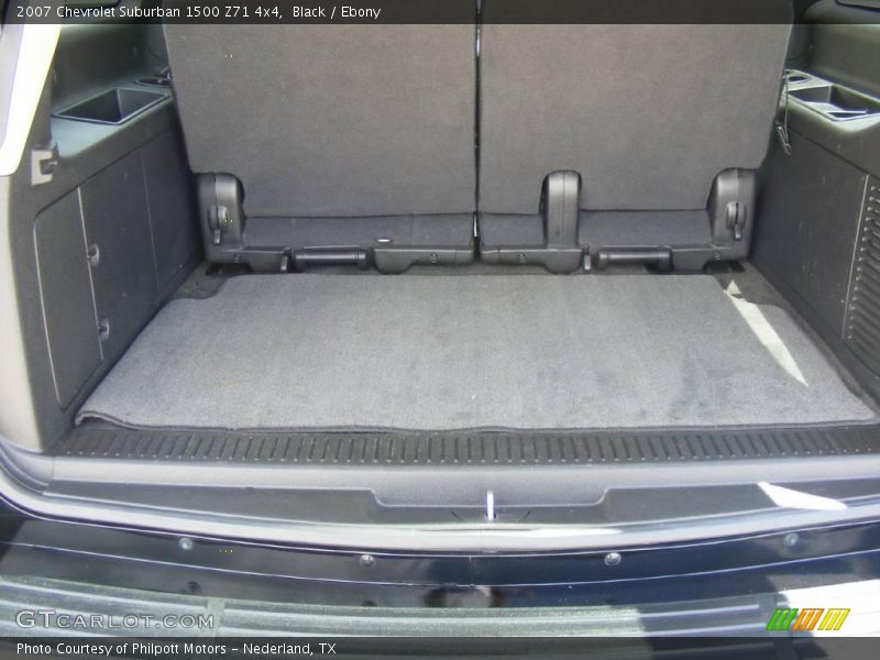 Black / Ebony 2007 Chevrolet Suburban 1500 Z71 4x4