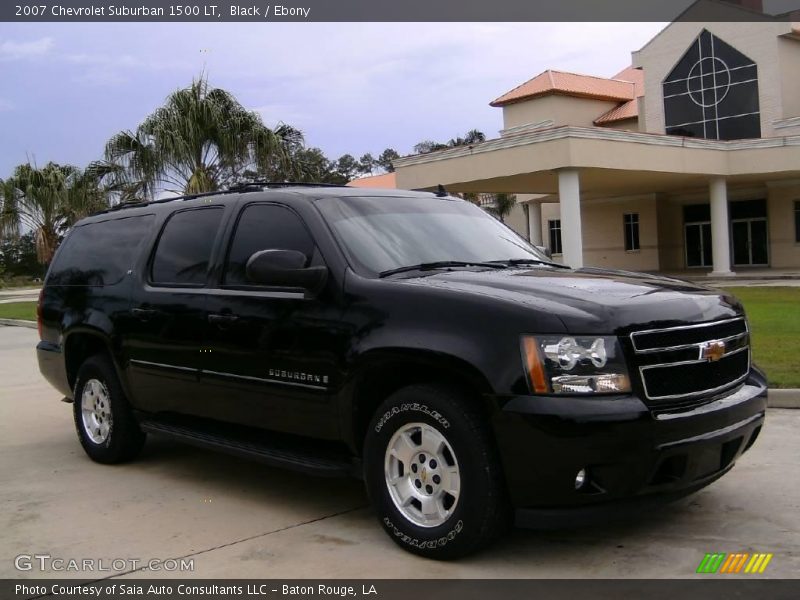 Black / Ebony 2007 Chevrolet Suburban 1500 LT