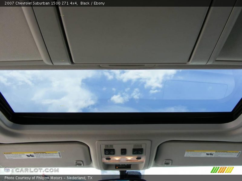 Black / Ebony 2007 Chevrolet Suburban 1500 Z71 4x4