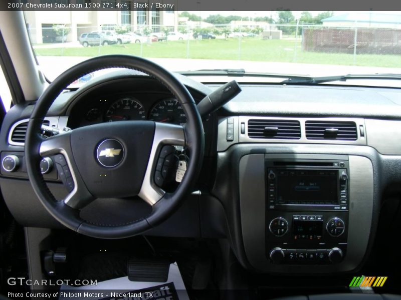 Black / Ebony 2007 Chevrolet Suburban 1500 Z71 4x4