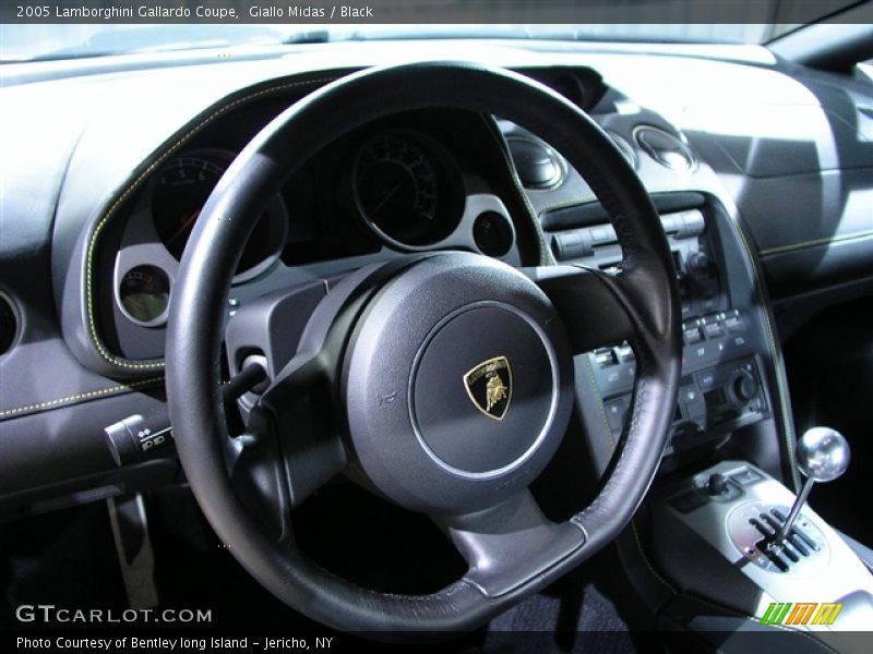Giallo Midas / Black 2005 Lamborghini Gallardo Coupe