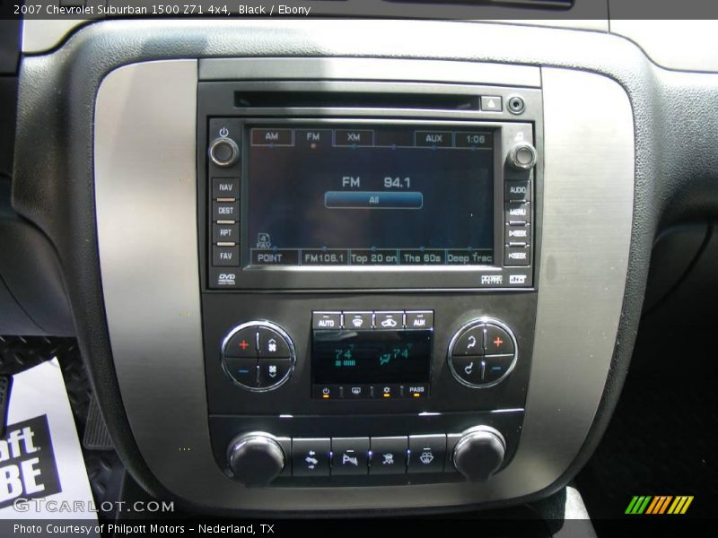 Black / Ebony 2007 Chevrolet Suburban 1500 Z71 4x4