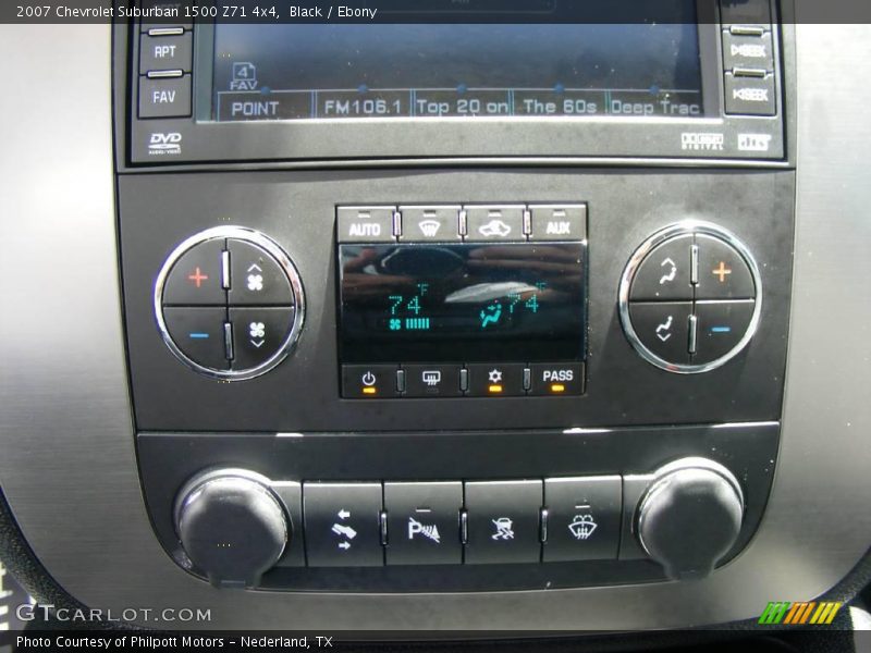 Black / Ebony 2007 Chevrolet Suburban 1500 Z71 4x4