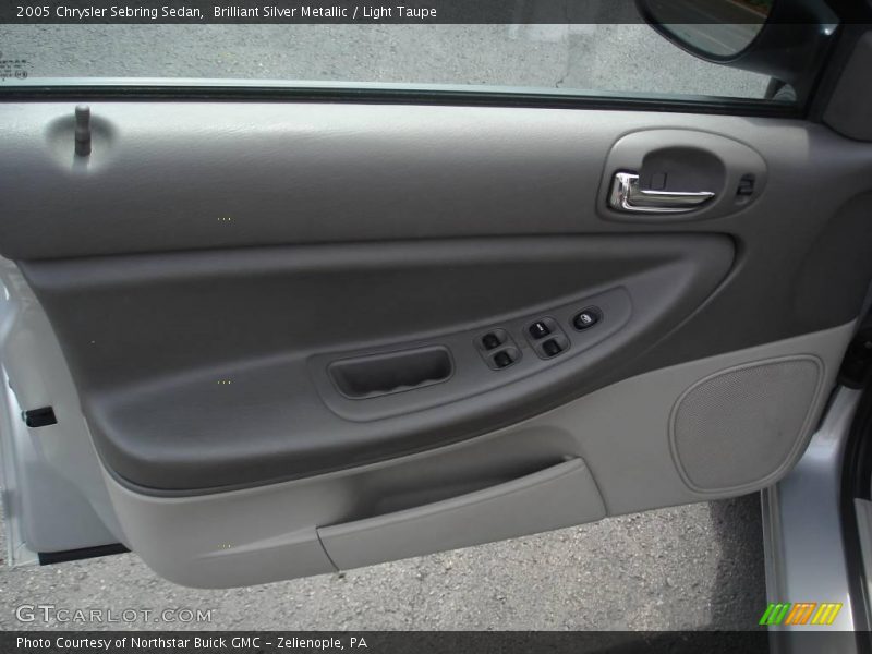 Brilliant Silver Metallic / Light Taupe 2005 Chrysler Sebring Sedan