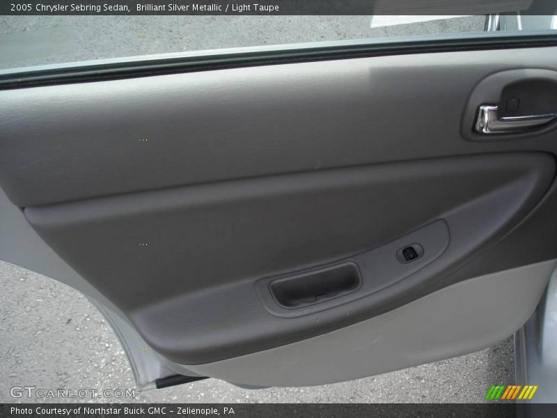 Brilliant Silver Metallic / Light Taupe 2005 Chrysler Sebring Sedan