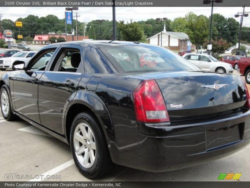 Brilliant Black Crystal Pearl / Dark Slate Gray/Light Graystone 2006 Chrysler 300