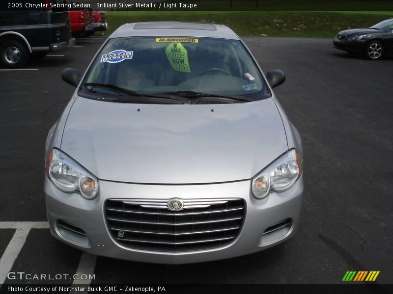 Brilliant Silver Metallic / Light Taupe 2005 Chrysler Sebring Sedan
