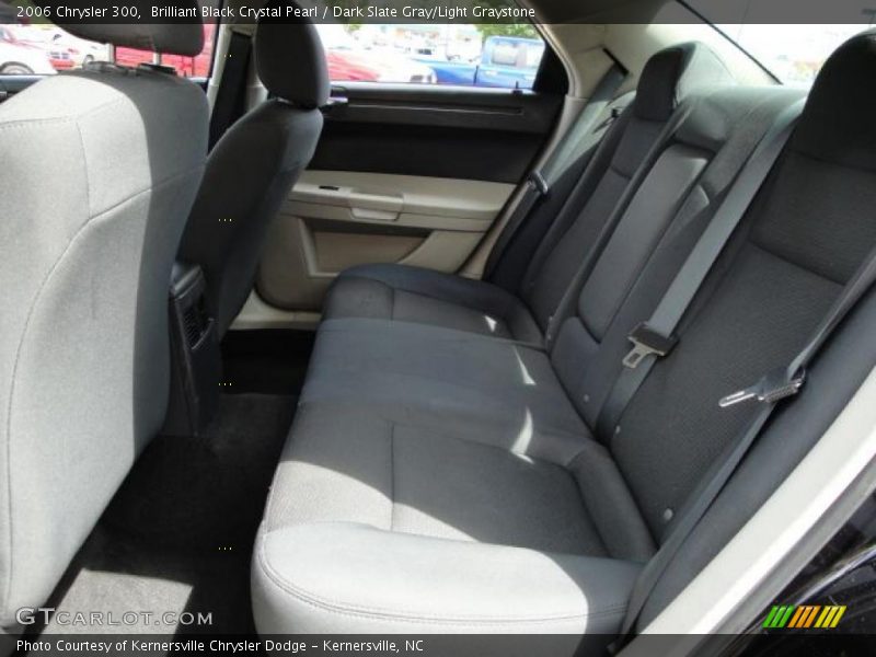 Brilliant Black Crystal Pearl / Dark Slate Gray/Light Graystone 2006 Chrysler 300