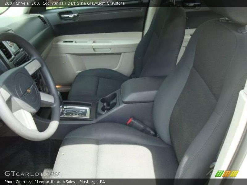 Cool Vanilla / Dark Slate Gray/Light Graystone 2007 Chrysler 300