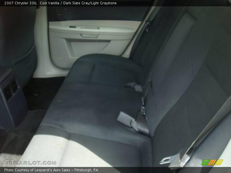Cool Vanilla / Dark Slate Gray/Light Graystone 2007 Chrysler 300
