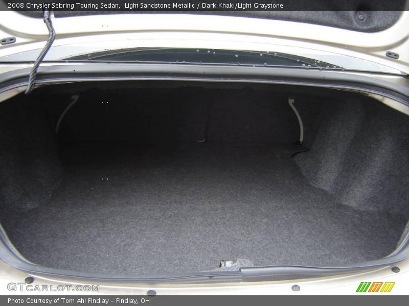 Light Sandstone Metallic / Dark Khaki/Light Graystone 2008 Chrysler Sebring Touring Sedan