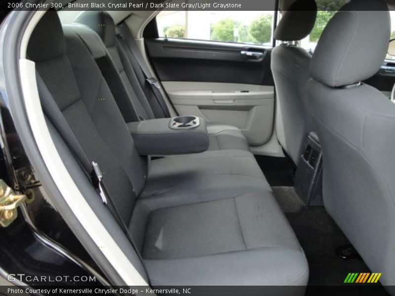Brilliant Black Crystal Pearl / Dark Slate Gray/Light Graystone 2006 Chrysler 300