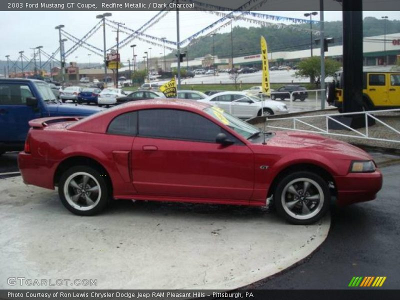 Redfire Metallic / Dark Charcoal 2003 Ford Mustang GT Coupe
