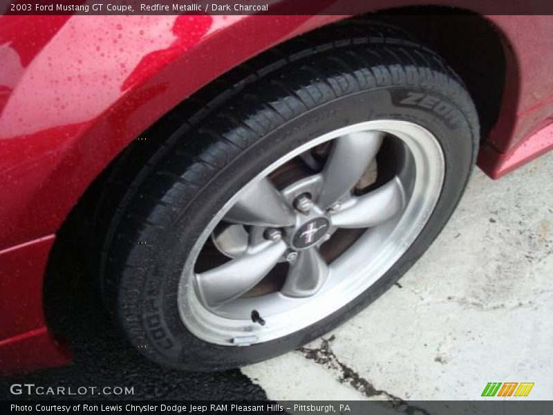 Redfire Metallic / Dark Charcoal 2003 Ford Mustang GT Coupe