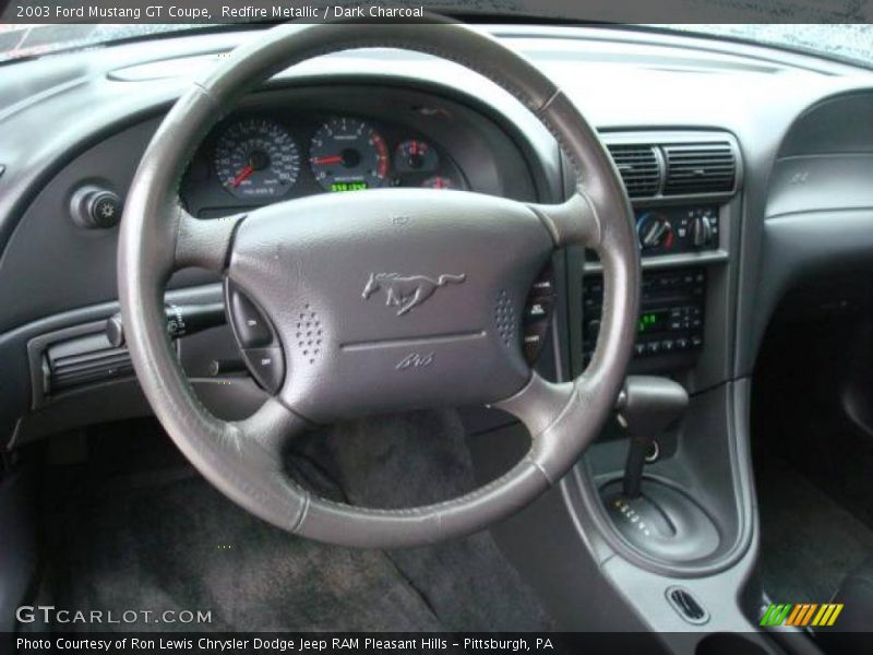 Redfire Metallic / Dark Charcoal 2003 Ford Mustang GT Coupe