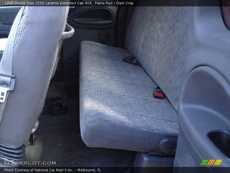 Flame Red / Dark Gray 1998 Dodge Ram 2500 Laramie Extended Cab 4x4