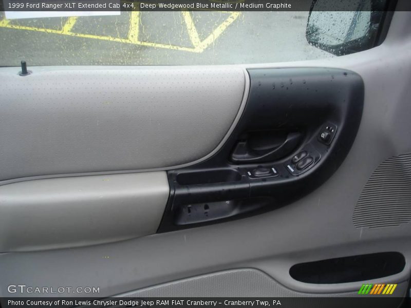 Deep Wedgewood Blue Metallic / Medium Graphite 1999 Ford Ranger XLT Extended Cab 4x4