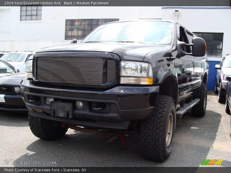 Black / Medium Parchment 2004 Ford Excursion Limited 4x4