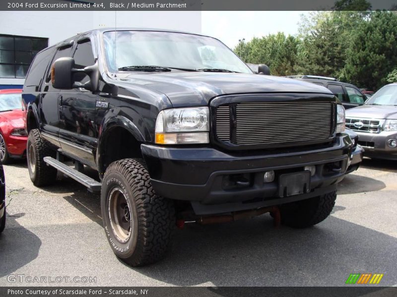 Black / Medium Parchment 2004 Ford Excursion Limited 4x4
