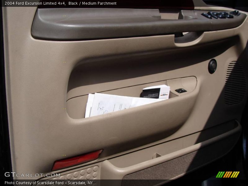 Black / Medium Parchment 2004 Ford Excursion Limited 4x4