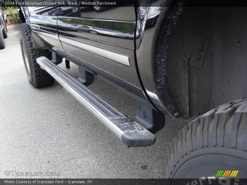 Black / Medium Parchment 2004 Ford Excursion Limited 4x4