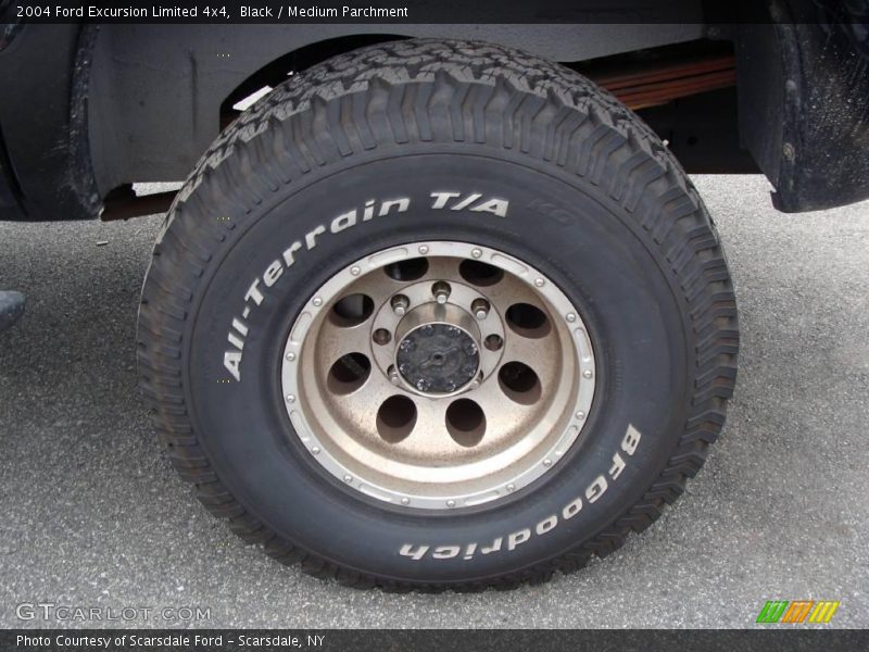 Black / Medium Parchment 2004 Ford Excursion Limited 4x4