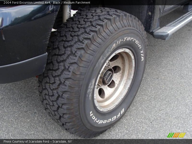 Black / Medium Parchment 2004 Ford Excursion Limited 4x4